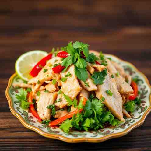 Lao Larb - Spicy Herby Chicken Recipe